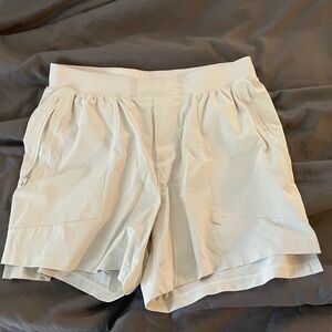White Athletic Shorts